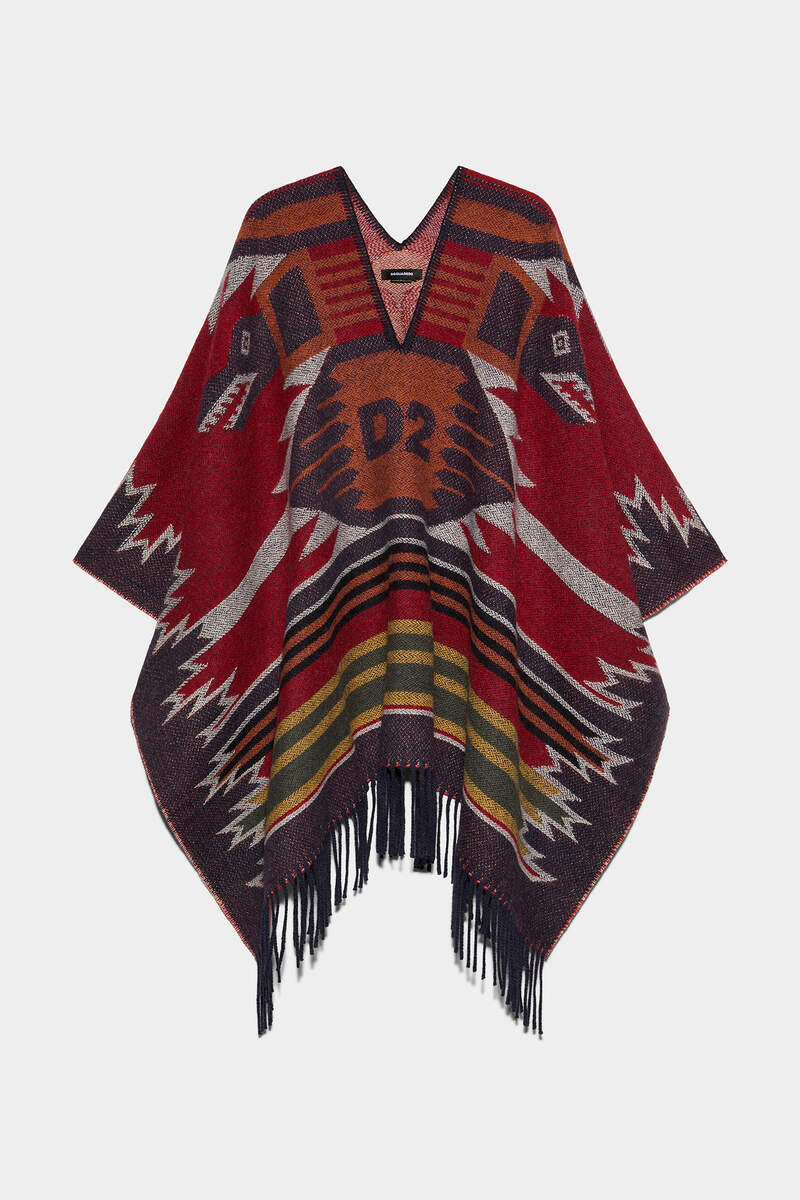 D2 Print Poncho image number 1