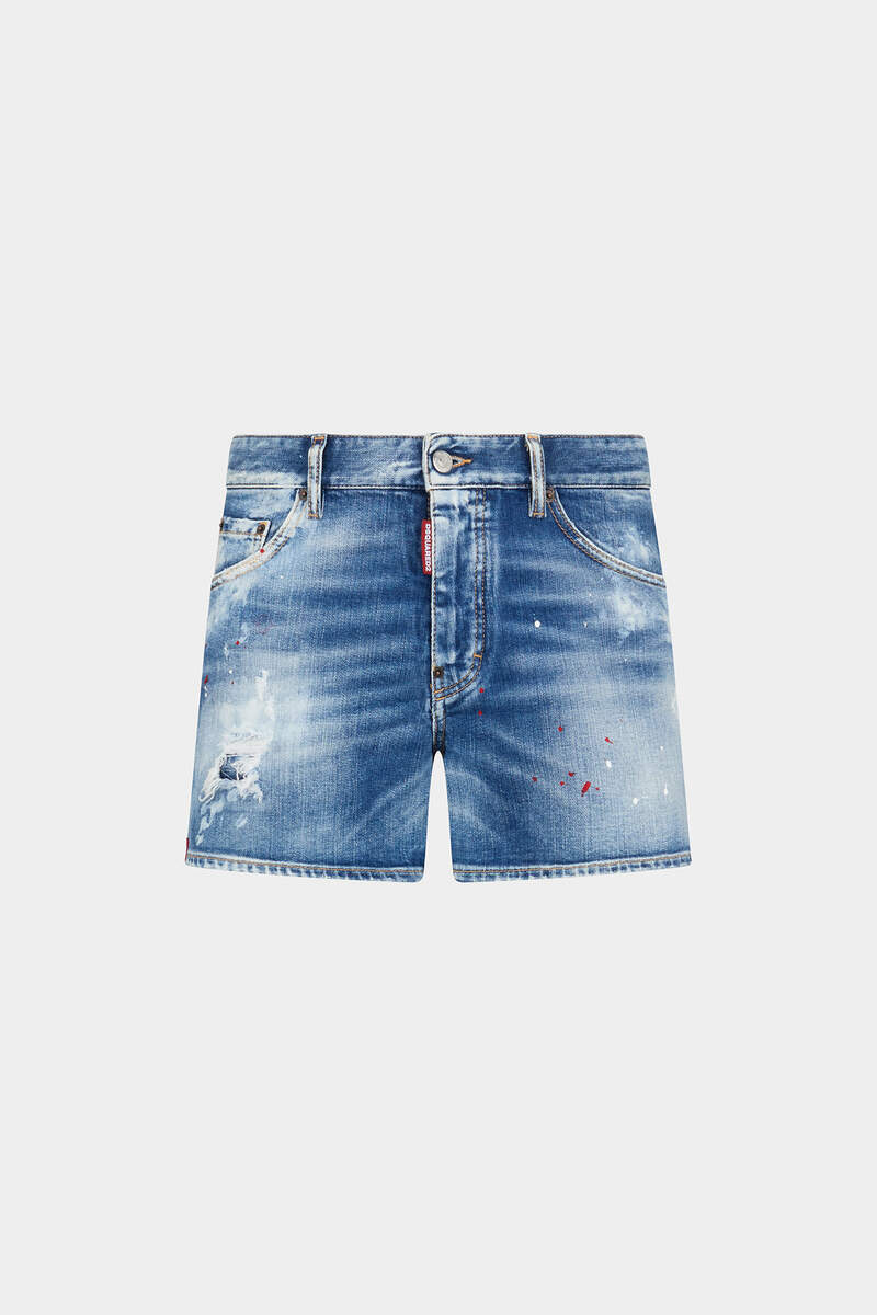 Medium Worn Out Booty Wash Sexy 70's Shorts 画像番号 1