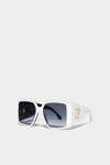 Hype White Black Sunglasses image number 1
