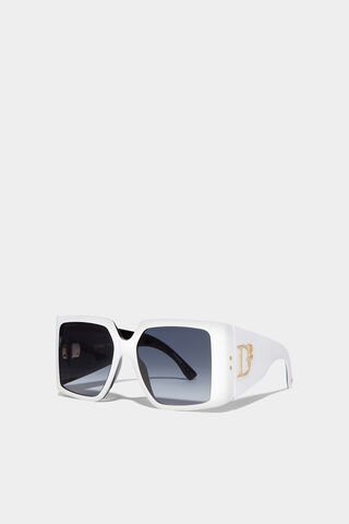 Hype White Black Sunglasses