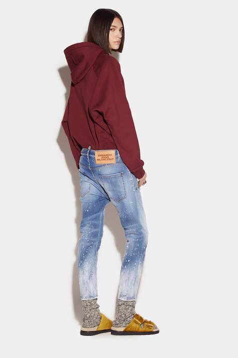 Light Ocean Spray Wash Cool Girl Cropped Jeans图片编号2
