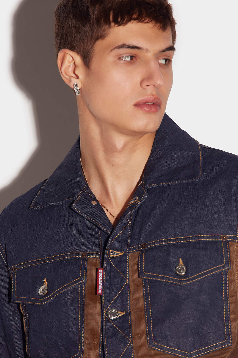 Be Icon Padded Jean Jacket image number 4