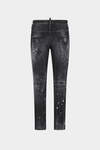 Black Diamond & Studs Wash Skater Jeans image number 2