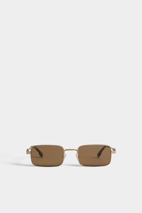 Hype Gold Brown Sunglasses