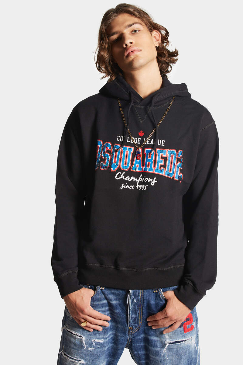 College League Cool Fit Hoodie Sweatshirt immagine numero 5