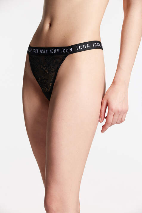 Icon Lace Thong