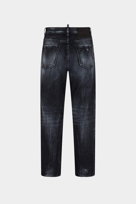 Black Grey Wash Boston Jeans图片编号4