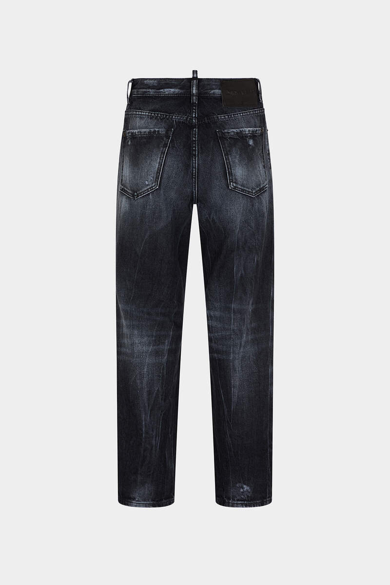 Black Grey Wash Boston Jeans图片编号2
