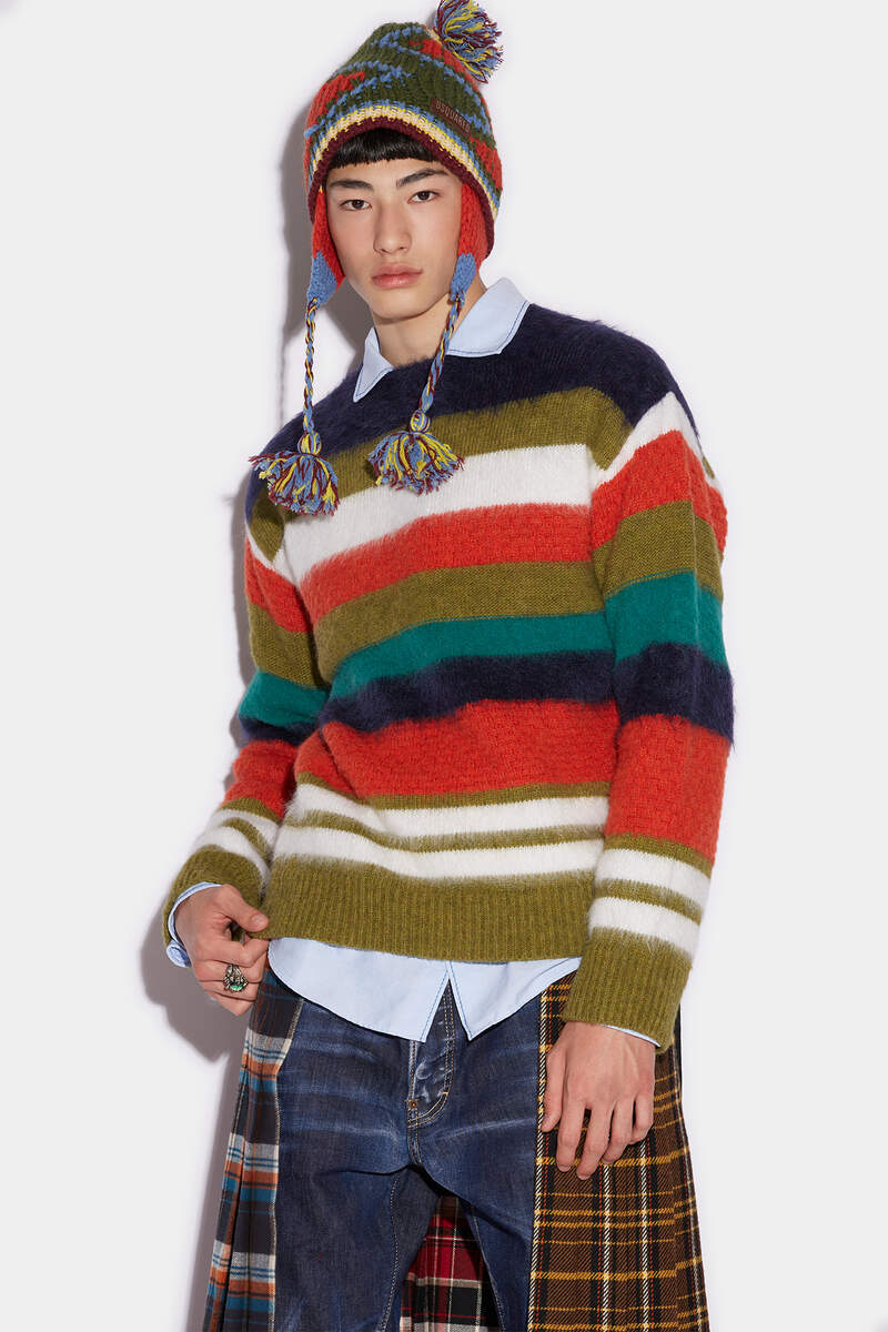 Lowlands Striped Pullover image number 1