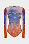 All Over Printed Long Sleeves Body 画像番号 1