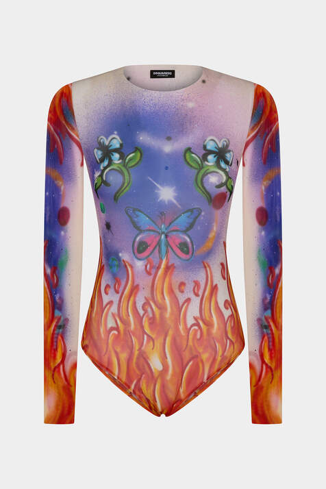 All Over Printed Long Sleeves Body image number 3