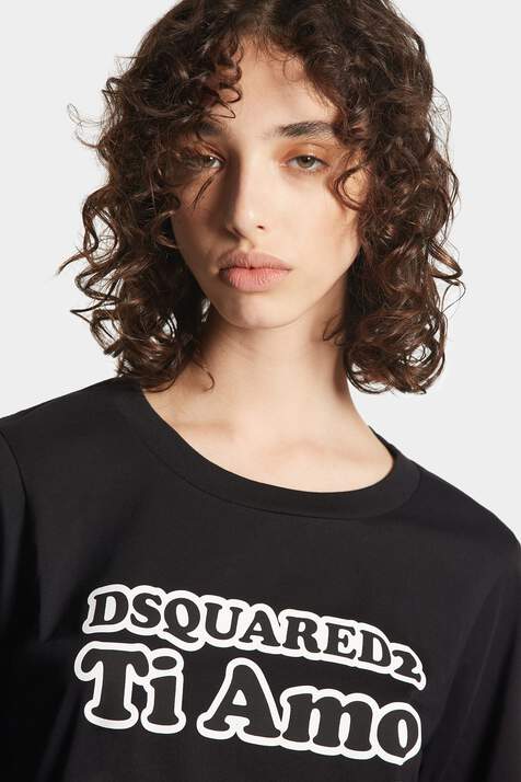 Dsquared2 Ti Amo Easy Fit T-Shirt 画像番号 6