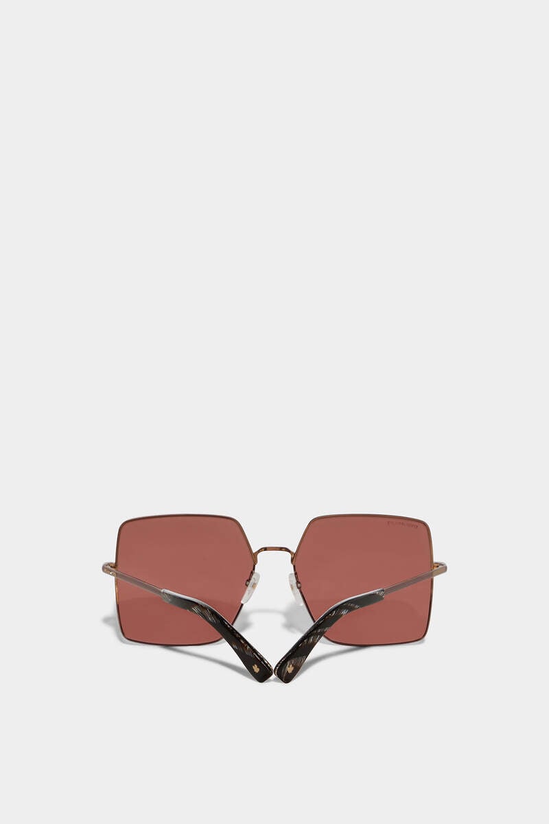 Refined Brown Horn Sunglasses image number 3
