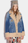Sherling Over Jean Jacket immagine numero 3