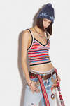 Striped Knit Tank Top image number 3