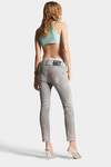 Grey Spotted Wash Cool Girl Jeans 画像番号 4