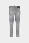 Grey Spotted Wash Cool Girl Jeans图片编号2
