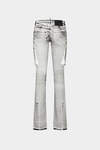Icon White Coal Wash Trumpet Jeans image number 2