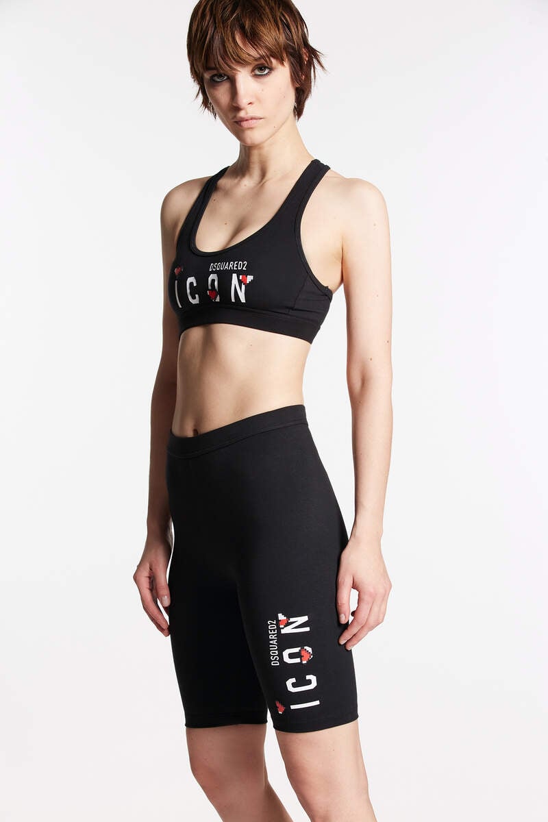Icon Pixel Heart Cycling Shorts image number 1