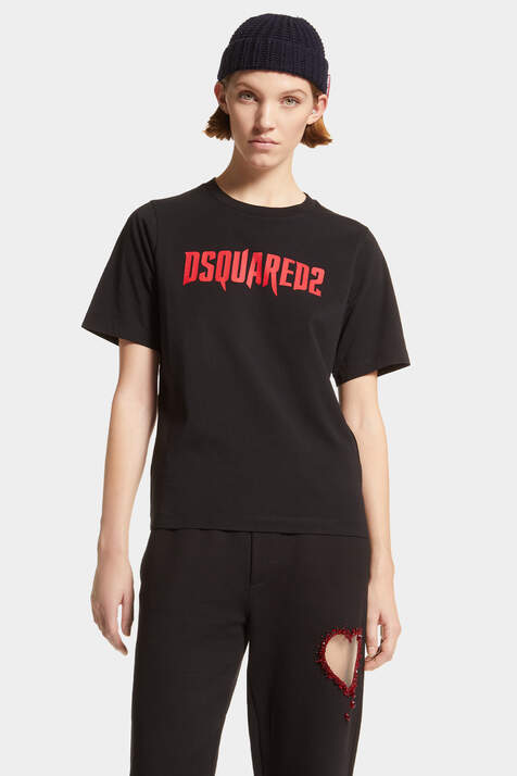 Horror Logoed Easy Fit T-Shirt
