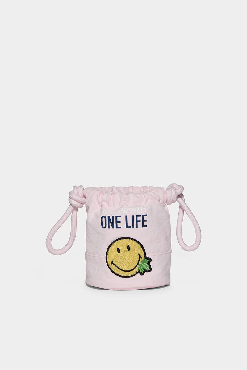 Smiley Organic Cotton Bubble Pouch image number 1