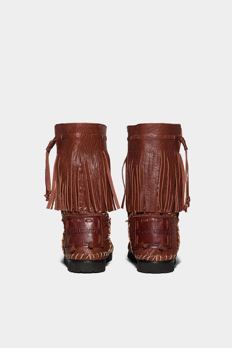 Fringed Ankle Boots image number 3
