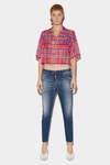 Medium Clean Wash Cool Girl Cropped Jeans image number 1