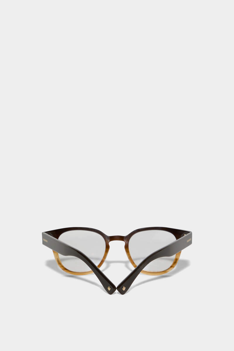 Refined Brown Horn Optical Glasses image number 3