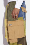 Military Patchwork Cargo Trousers image number 4