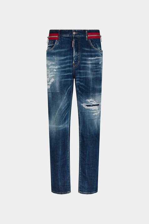 Dark Ripped Cast Wash 642 Jeans image number 3