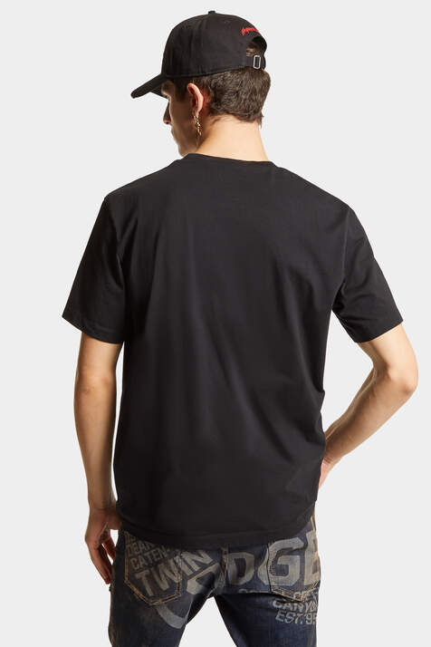 Bear Black Cool Fit T-Shirt immagine numero 2