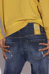 Brown Tab Partially Organic Cotton Skater Jeans image number 3
