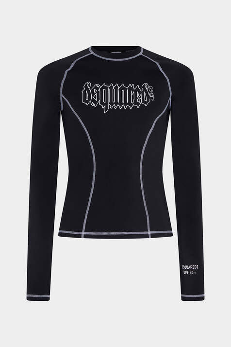Gothic Dsquared2 Long Sleeves T-Shirt immagine numero 3