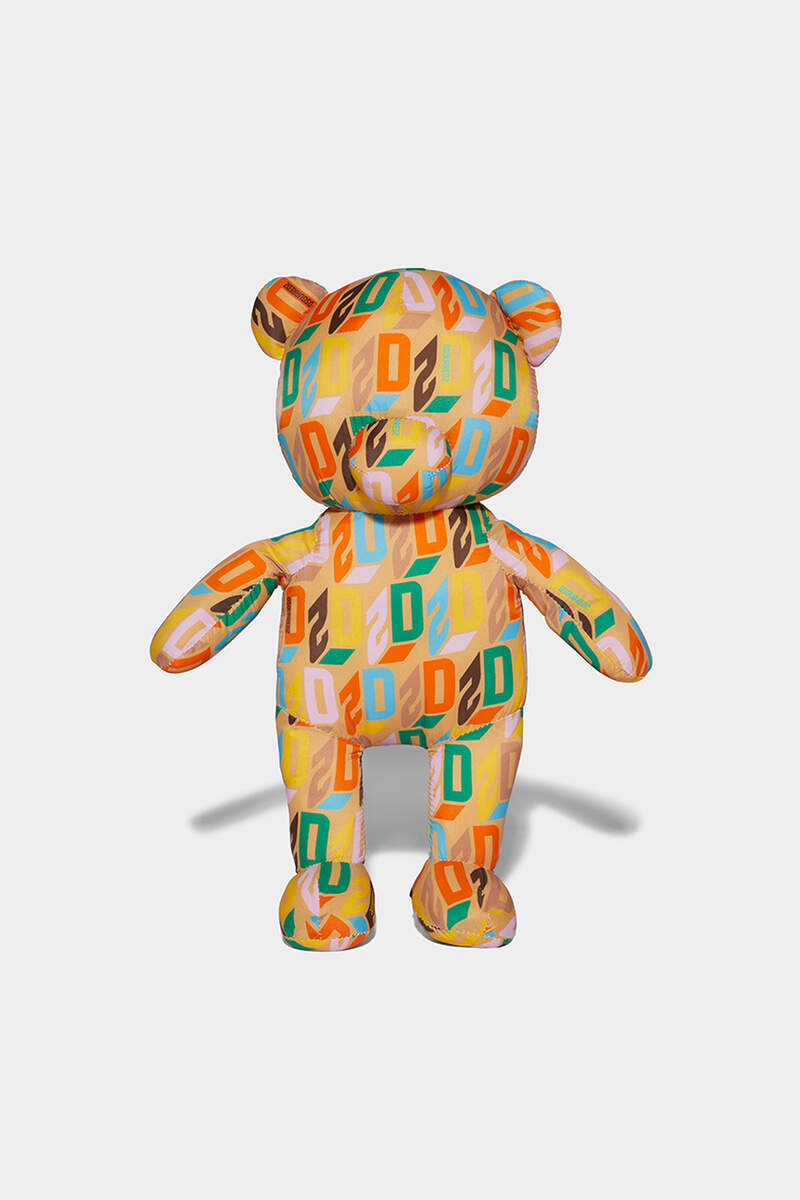 D2 Monogram Teddy Bear Toy immagine numero 1