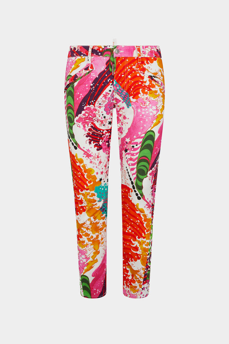 Psychedelic Dreams Sexy Twist Pants image number 1