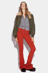 Flared High Waisted Long Trousers immagine numero 1