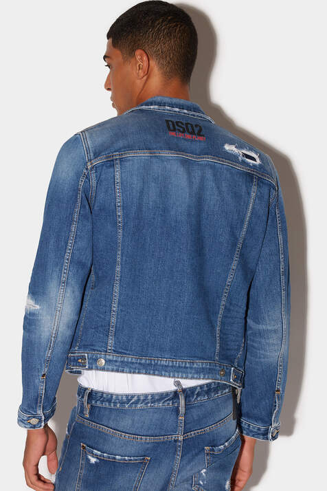 Smurfs Boxy Jeans Jacket Bildnummer 2