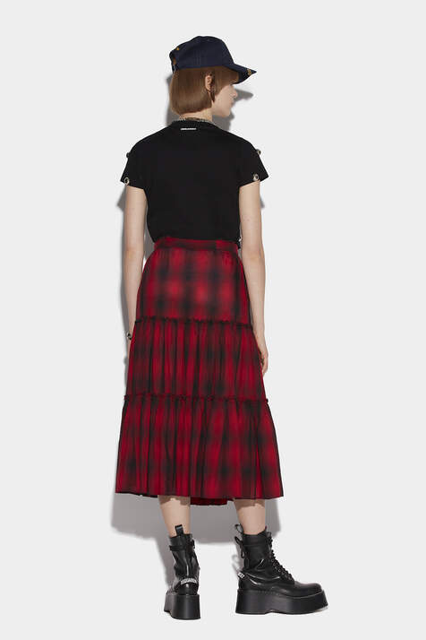 Tiered Longuette Skirt image number 2