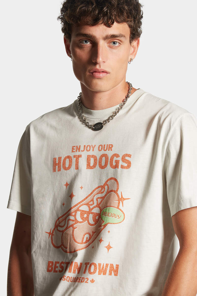 Hot Dogs Regular Fit T-Shirt immagine numero 5