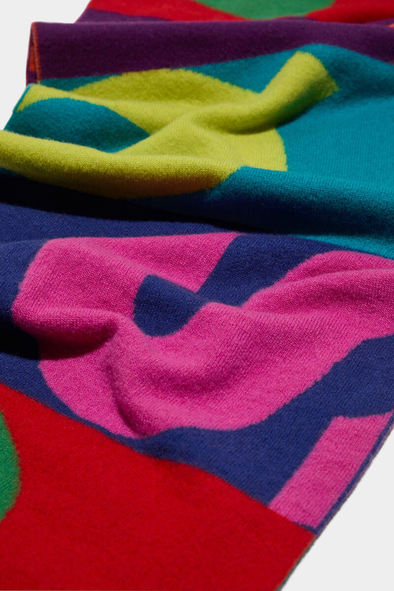 Dsquared2 Color Block Scarf 画像番号 3