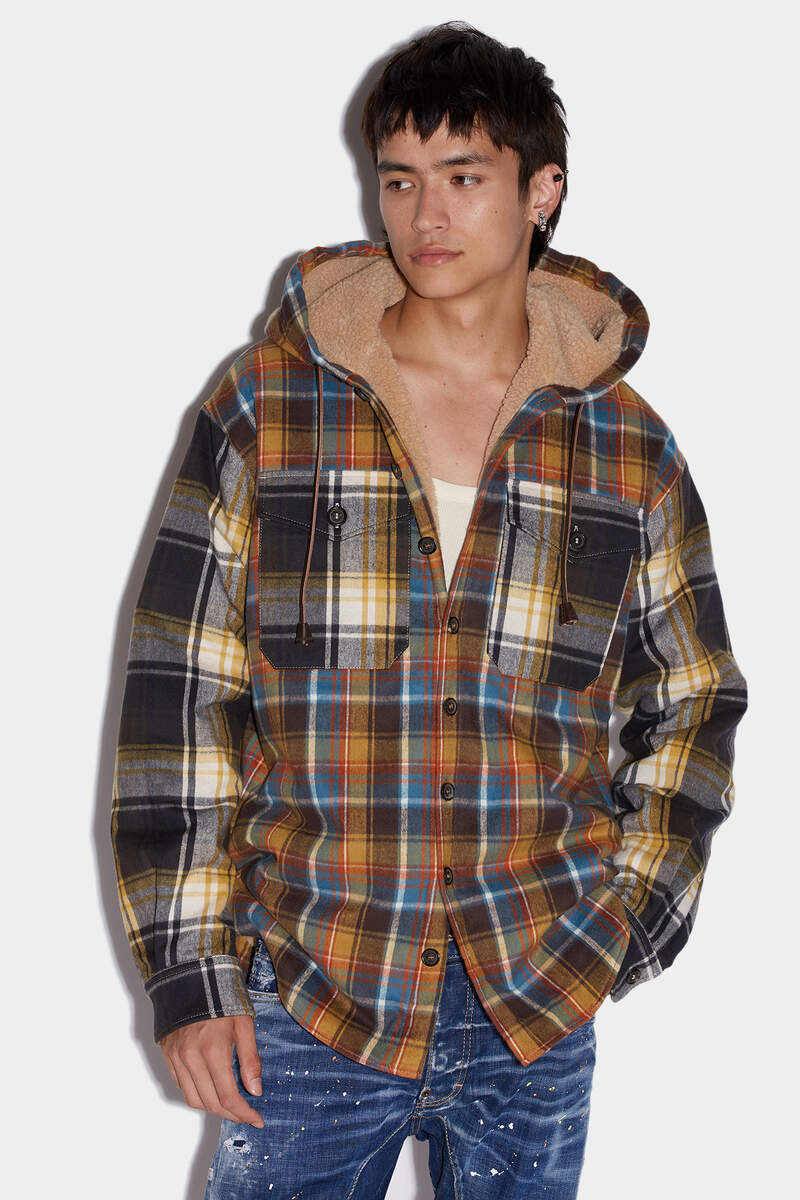 Be Icon Check Overshirt 画像番号 1
