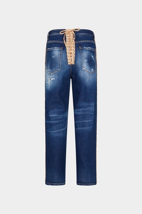 Medium Ripped Knee Wash Boston Jeans 画像番号 4