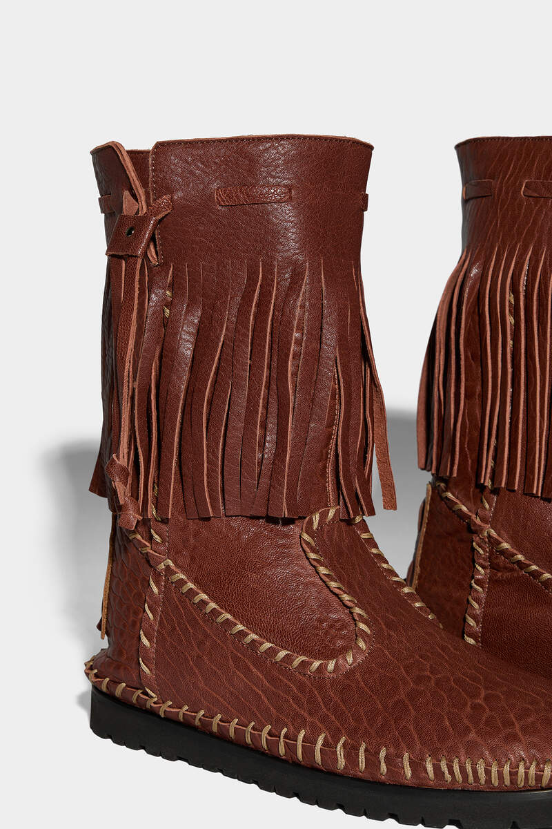 Fringed Ankle Boots immagine numero 4