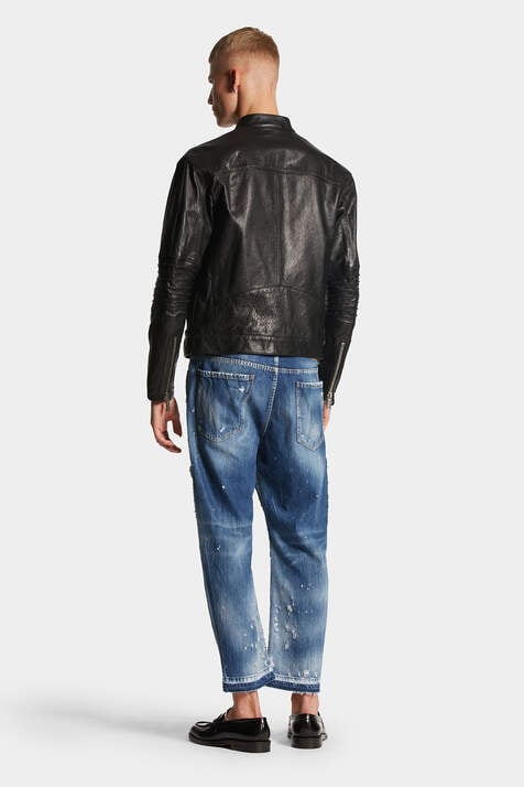 Dark Ripped Wash Big Brother Jeans image number 2