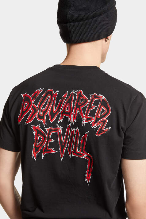 Devil Print Cool Fit T-Shirt immagine numero 6