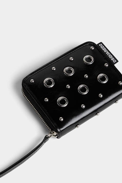 Gothic Dsquared2 Zip Wallet image number 3