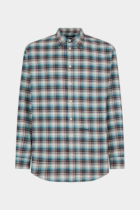 Layered Sleeves Checked Shirt image number 3