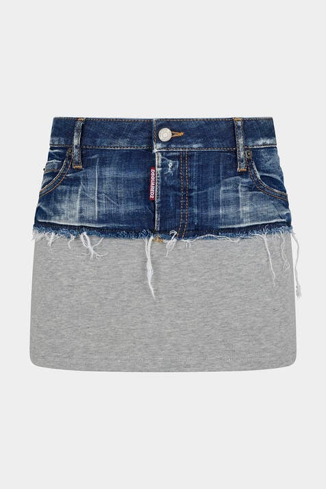Hybrid Jean Skirt image number 3