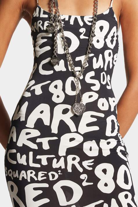D2 Pop 80's Strap Dress número de imagen 3