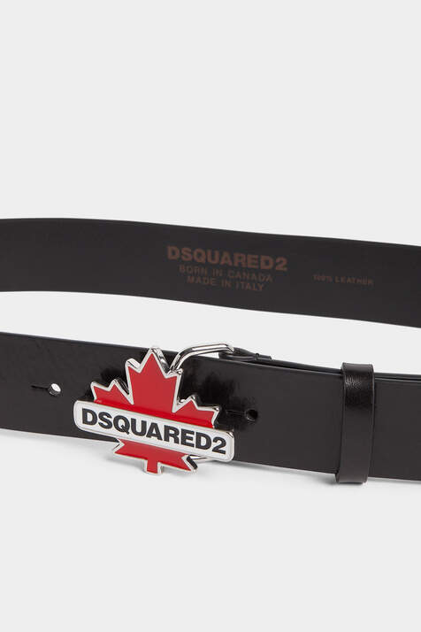 Dsquared2 Leaf Plaque Belt image number 3